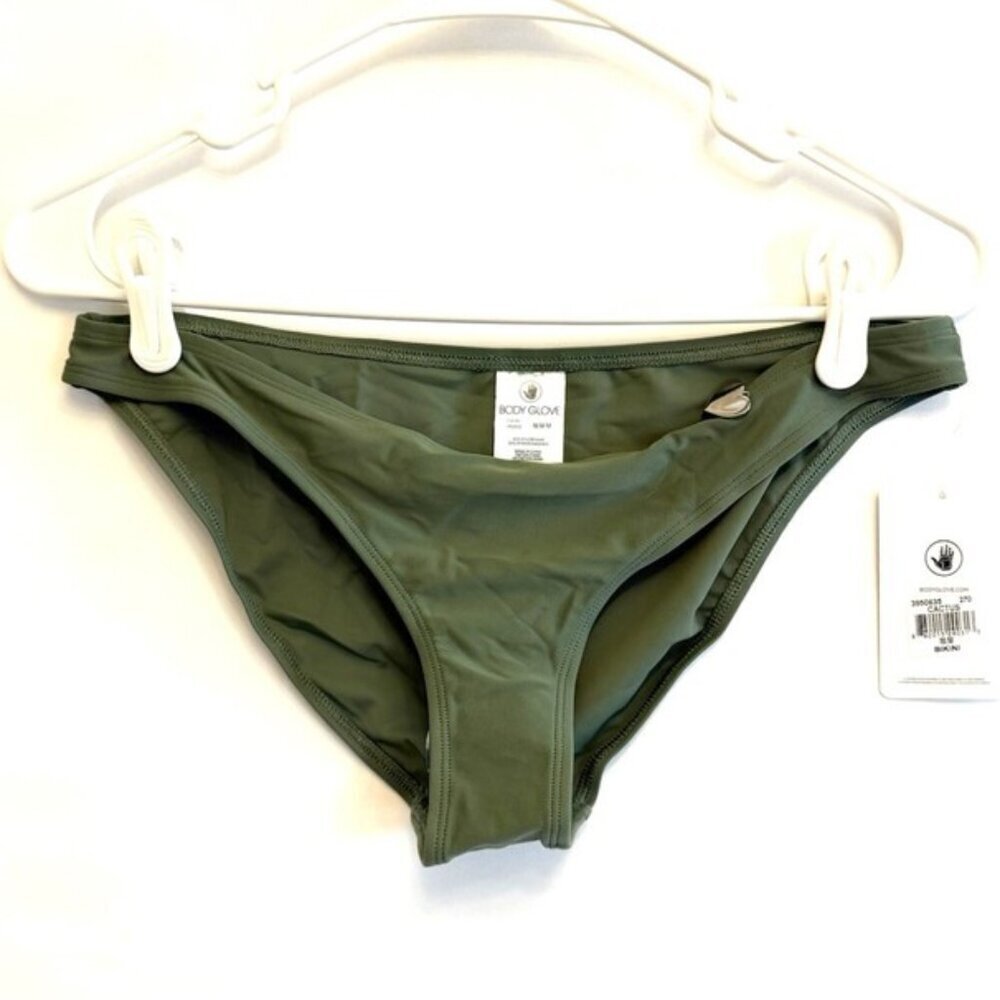 Body Glove Women’s Green Hipster Bikini Bottom Size M